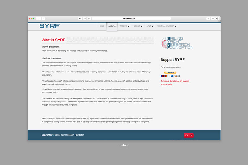 Old site